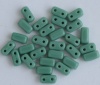 Brick Green Persian Turquoise 63150 Czech Mates Beads x 50